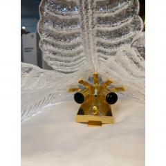  SimoEng Murano Glass Tronchi Wall Sconces in Transparent Gold by SimoEng Set of 4 - 4755248