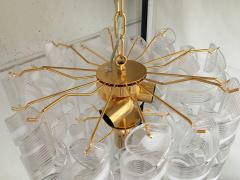  SimoEng Murano Glass Virgola Venini Style Multicolor Chandelier - 2825118