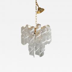  SimoEng Murano Glass Virgola Venini Style Multicolor Chandelier - 2828783