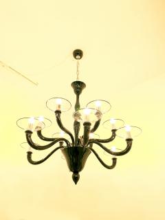  SimoEng Murano glass black 6 6 lights custom colors and sizes - 2639021