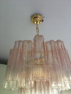  SimoEng Pink Murano Glass Style Tronchi Venini Chandelier - 2827616