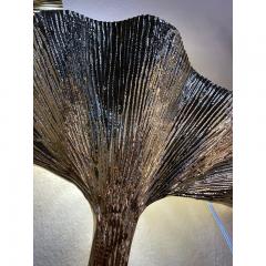  SimoEng Set of 2 Contemporary Italian Brass Leaf Wall Sconce by Simoeng - 3622039