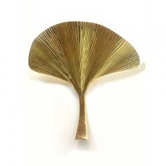  SimoEng Set of 2 Contemporary Italian Brass Leaf Wall Sconce by Simoeng - 3622040