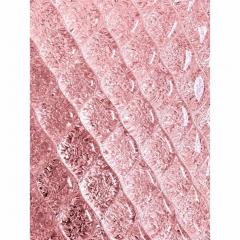  SimoEng Set of 2 Pink Graniglia Rhombus Murano Glass Wall Sconces by SimoEng - 4754788