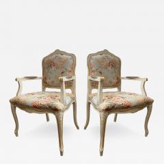  SimoEng Set of Two Contemporary Ivory and Pink Floral Chairs - 3372629