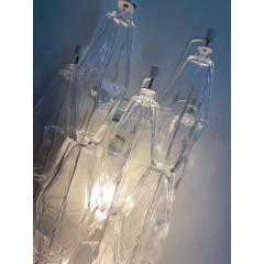  SimoEng Set of Two Contemporary Shenographic Poliedro Murano Glass - 4209178