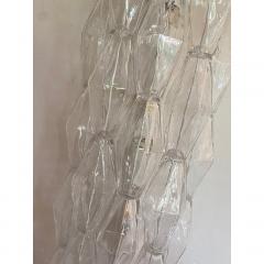  SimoEng Set of Two Contemporary Shenographic Poliedro Murano Glass - 4209184