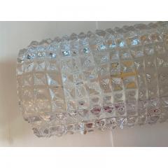  SimoEng Set of Two Crocodile Transparent Murano Glass Wall Sconces - 3573227