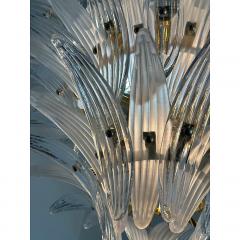  SimoEng Sputnik Murano Style Glass Palmetta Chandelier Clear and Green - 4209379