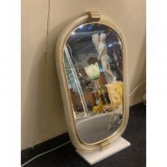  SimoEng Torciglione Murano Glass Style Wall Mirror in Barovier Style - 3520098