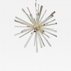  SimoEng Transparent Clear Murano Style Glass Triedo Sputnik Chandelier - 4031104