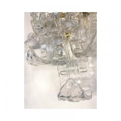  SimoEng Transparent Lingue Murano Glass Wall Lamp by Simoeng - 3607134