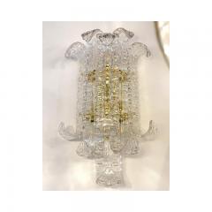  SimoEng Transparent Lingue Murano Glass Wall Lamp by Simoeng - 3607135