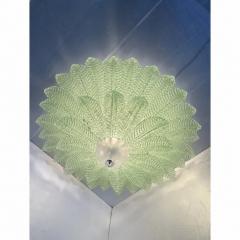  SimoEng Venetian Leaves Flush Mount in Green Murano Glass by Simoeng - 4735661