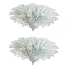  SimoEng Venetian Murano Glass Flush Mounts from Simoeng Set of 2 - 4685762