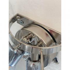  SimoEng Venied White Alabastro Strips Listelli Murano Glass Wall Sconce - 3634458