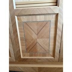  SimoEng Walnut Cupboard With Cherry Inlays in Natural Raw Wood - 4026713