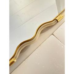  SimoEng Wave Mirror in Gold Torchon Torciglione Murano Exclusive Design by Simoeng - 4460576
