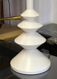  Sirmos Pair of French Style Table Lamps in the Style of Alberto and Diego Giacometti - 4111529