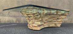  Sirmos Sirmos Attribution Rock Quarry Coffee Table Mid Century Modern Circa Late 1970s - 3091653