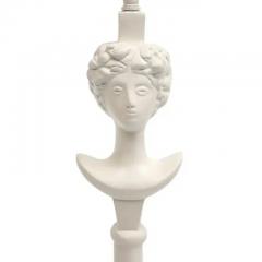  Sirmos Sirmos Colette Table Lamps White Matte Resin After Giacometti - 3593864