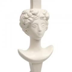  Sirmos Sirmos Colette Table Lamps White Matte Resin After Giacometti - 3593869