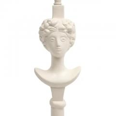  Sirmos Sirmos Colette Table Lamps White Matte Resin After Giacometti - 3593870