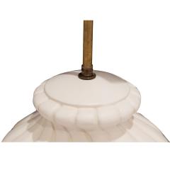  Sirmos Sirmos Pair of Swirl Table Lamps in Ceramic with Brass Hardware 1970s - 2629110