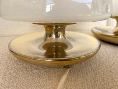  Sirrah Pair of Brass and Glass Lamps by Vittorio Balli for Sirrah Italy 1970s - 2421898