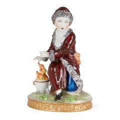  Sitzendorf Porcelain Manufactory Set of Sitzendorf porcelain figures of the four seasons - 3506579