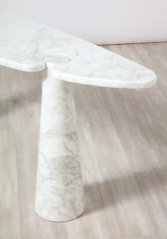  Skipper Angelo Mangiarotti Eros Carrara Marble Console Table - 2636148