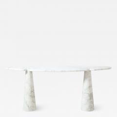  Skipper Angelo Mangiarotti Eros Carrara Marble Console Table - 2641969