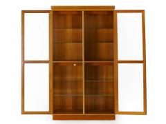  Skovby M belfabrik Danish Mid Century Modern Teak Display Cabinet Bookshelf by Skovby - 1175389