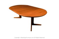  Skovby M belfabrik Mid Century Danish Teak Skovby Extendable Dining Table - 3192275