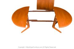  Skovby M belfabrik Mid Century Danish Teak Skovby Extendable Dining Table - 3192277