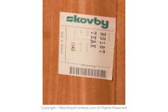  Skovby M belfabrik Mid Century Danish Teak Skovby Extendable Dining Table - 3192288