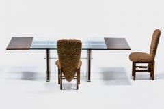  Skovby M belfabrik Set of 20 Danish Modern Tall Back Dining Chairs in New Camel Teddy Bear Fabric - 4522828