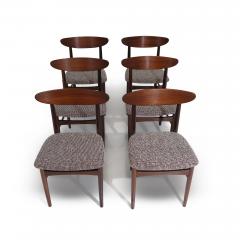  Skovby M belfabrik Six Danish Teak Dining Chairs by E W Bach - 3336788