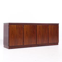  Skovby M belfabrik Skovby Mid Century Danish Rosewood Credenza and Hutch - 4090213