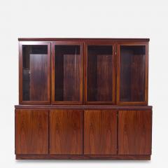 Skovby M belfabrik Skovby Mid Century Danish Rosewood Credenza and Hutch - 4091689