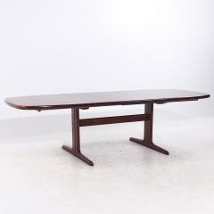  Skovby M belfabrik Skovby Mid Century Danish Rosewood Hidden Leaf Dining Table with 2 Leaves - 4201962