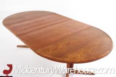  Skovby M belfabrik Skovby Mid Century Danish Teak Expanding Dining Table with 2 Leaves - 3513711