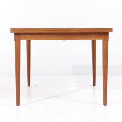  Skovmand Andersen Skovmand Andersen Mid Century Danish Teak Expanding Flip Top Dining Table - 3831346