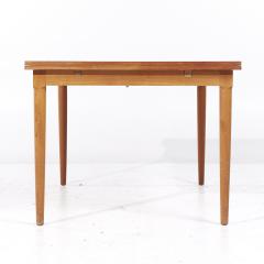  Skovmand Andersen Skovmand Andersen Mid Century Danish Teak Expanding Flip Top Dining Table - 3831347