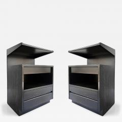  Sligh Furniture Cross Country Sligh Furniture Cerused Nightstands Grand Rapids Chair Co Pair - 4127654