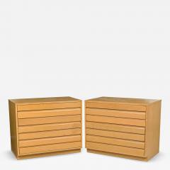  Sligh Furniture Pair of Sligh Furniture Modern Chest of Drawers Nightstands - 4307149