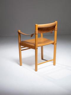  Solaris Leather Armchair by Franco Vattolo for Ibisco Italy 1970s - 4726086