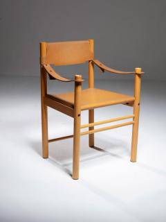  Solaris Leather Armchair by Franco Vattolo for Ibisco Italy 1970s - 4726087