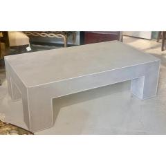  Somerset Bay Modern Somerset Bay White Shagreen Stingray Table - 3737411