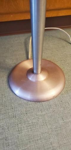  Soundrite Corp Art Deco Machine Age Spun Aluminum Lamp Pink Anodized Soundrite Corp 1930s - 4563990